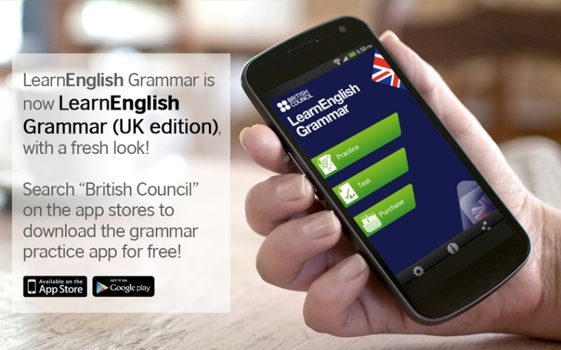 app học tiếng anh online LearnEnglish Grammar