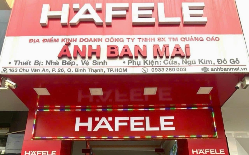 đại lý hafele Ánh Ban Mai