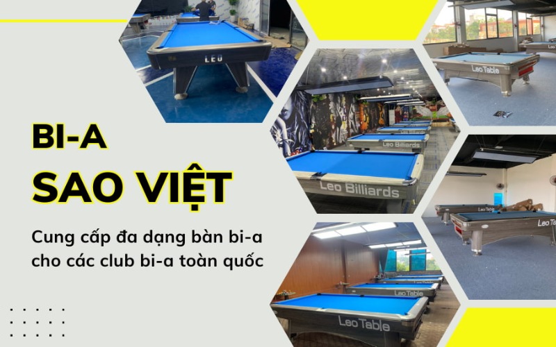 công ty Billiards Sao Việt