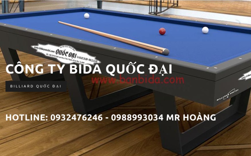 công ty sản xuất bàn bida Quốc Đại