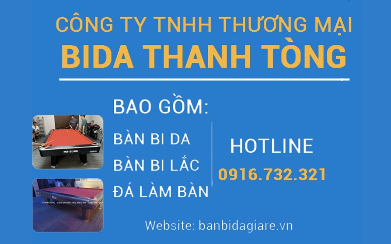 công ty Billiard Thanh Tòng