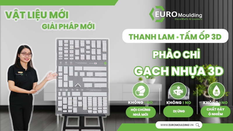 đơn vị cung cấp và thi công phào chỉ Euro Moulding