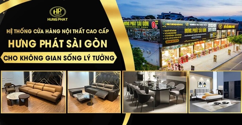 Showroom nội thất văn phòng Hưng Phát