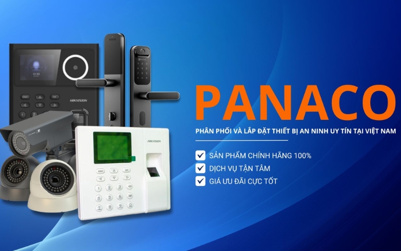 Công ty phân phối và lắp đặt camera an ninh PANACO