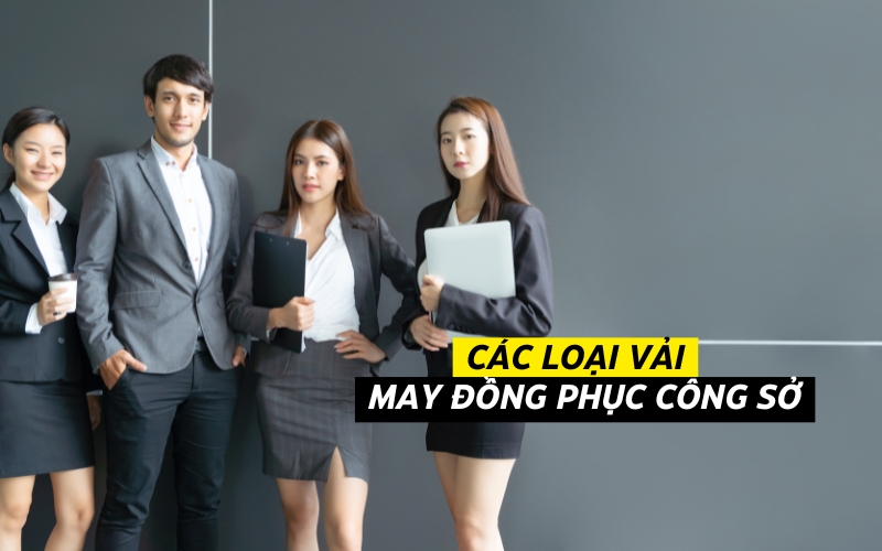 vải may đồng phục công sở