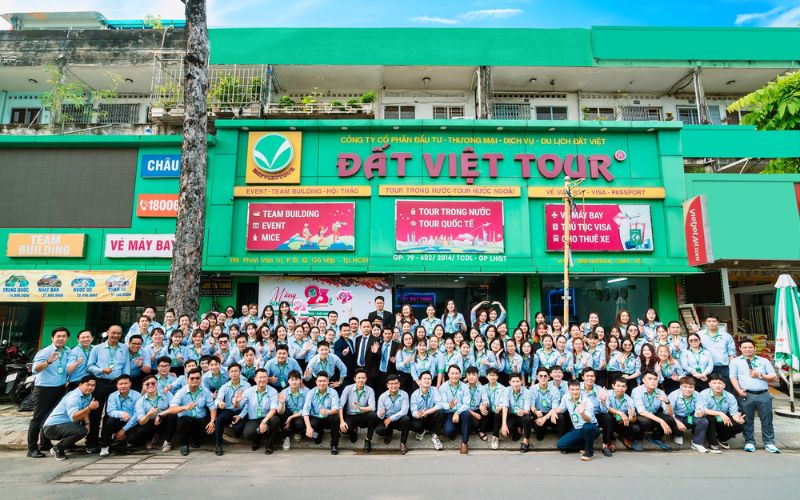 Đất Việt Tour đã trở thành một trong những công ty du lịch uy tín ở TPHCM