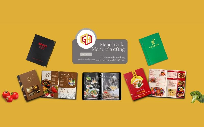 công ty in menu Gia Huy