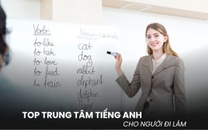 top trung tâm tiếng Anh cho người đi làm