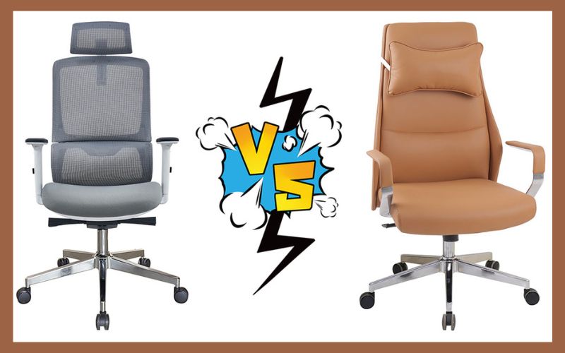 nên mua ghế lưới hay ghế da cho văn phòng