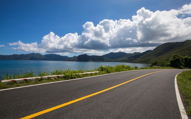 cung đường biển đẹp