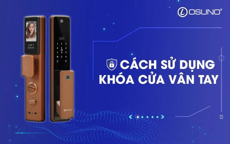 Khóa cửa điện tử vân tay OSUNO
