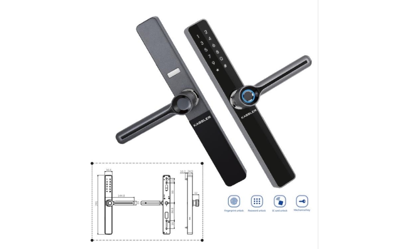 Khóa cửa điện tử vân tay Homego.vn