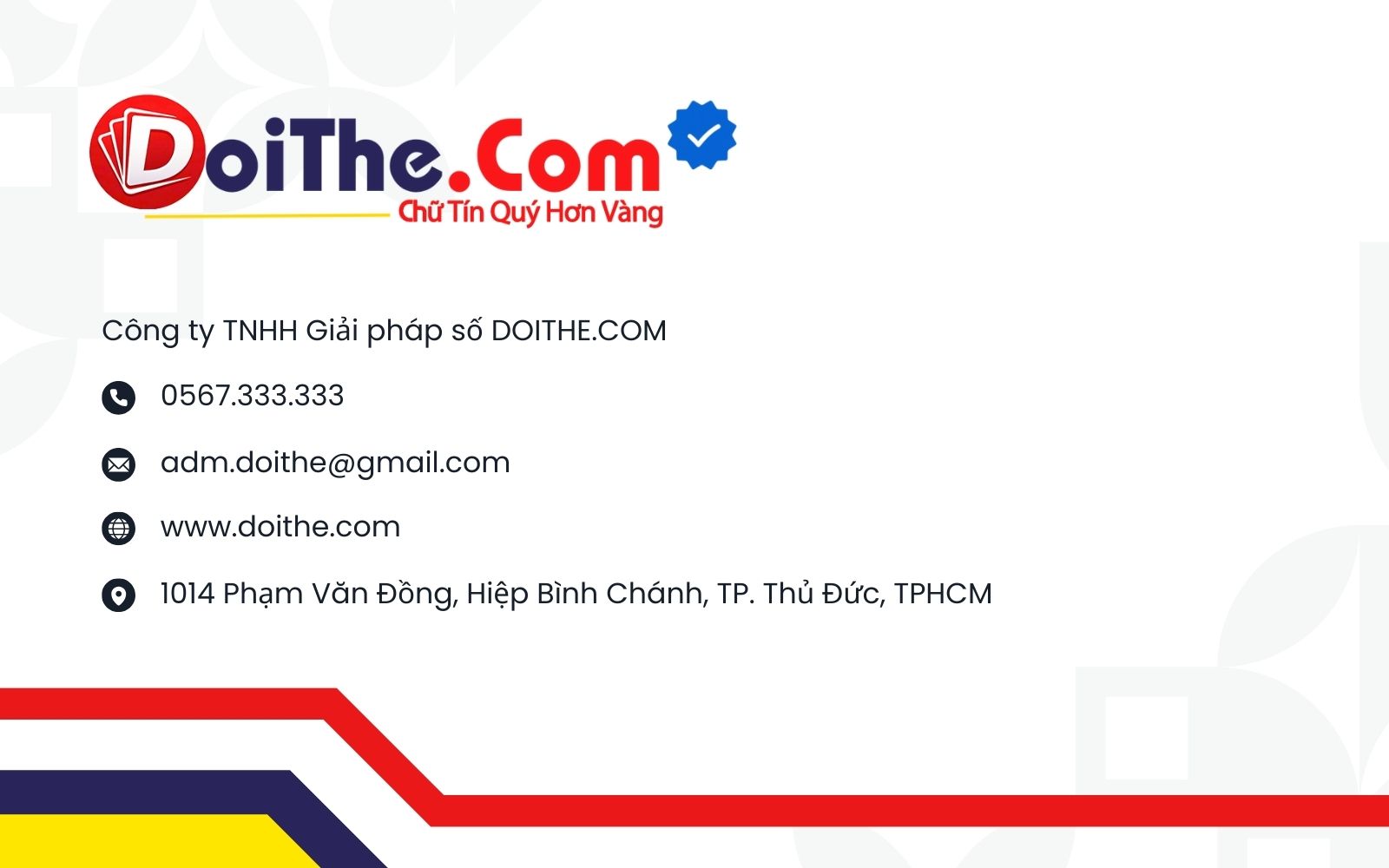 Giới thiệu chung về website DOITHE.COM