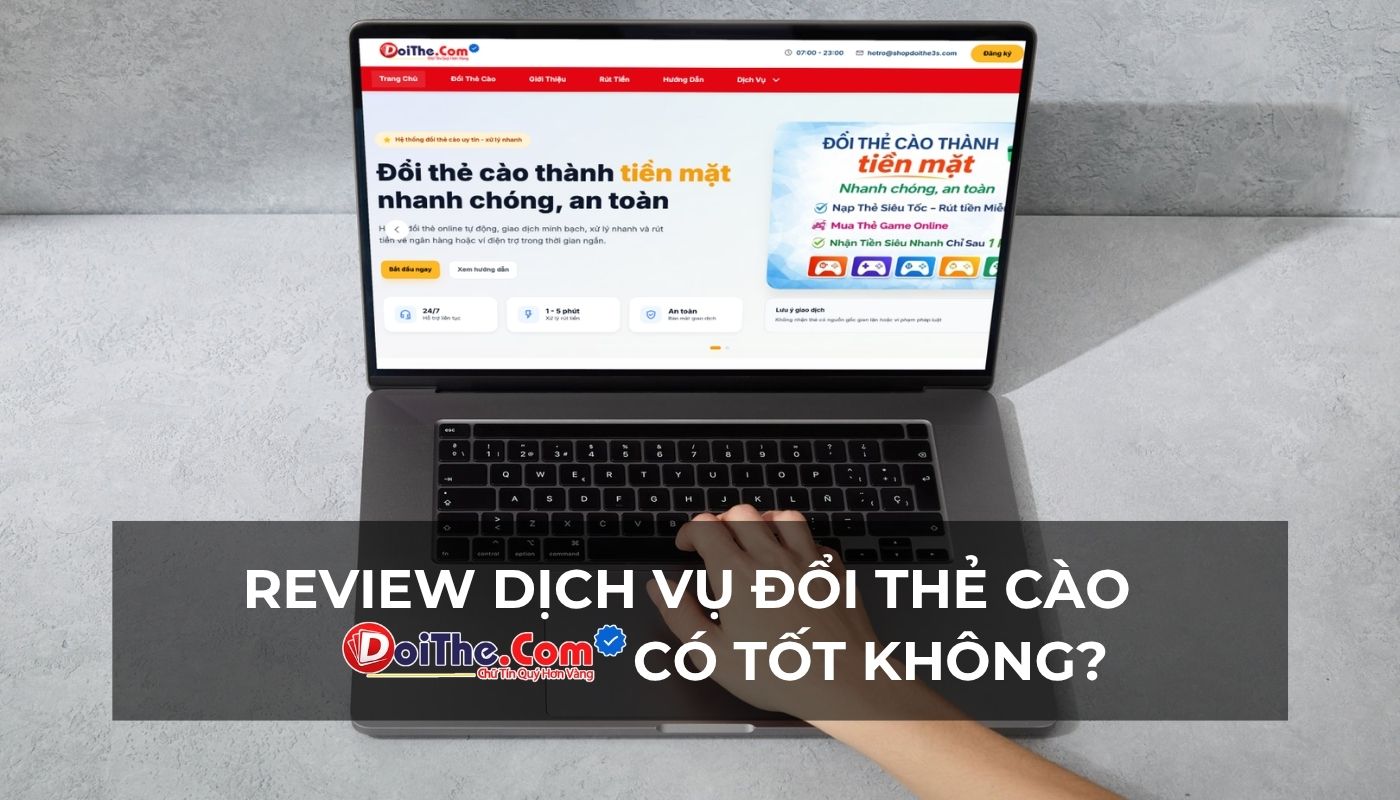Review đổi thẻ cào trên doithe.com