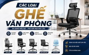 các loại ghế văn phòng