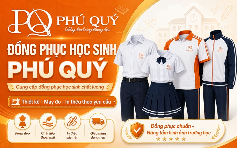 may đồng phục học sinh