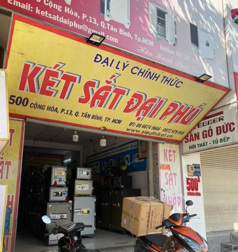 Cửa hàng két sắt Đại Phú